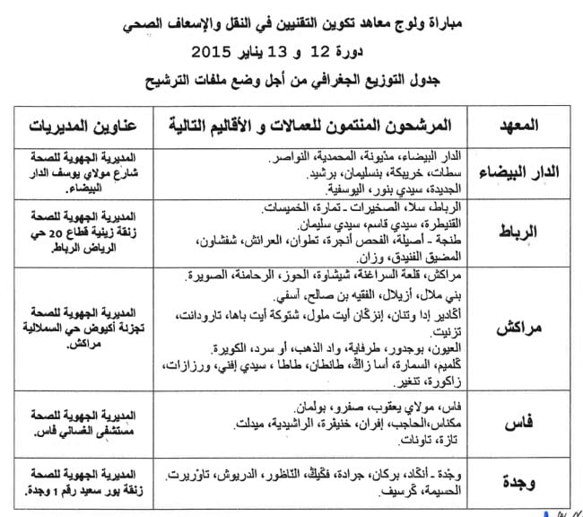 tecxhnicien sante ambulancier 2015-3