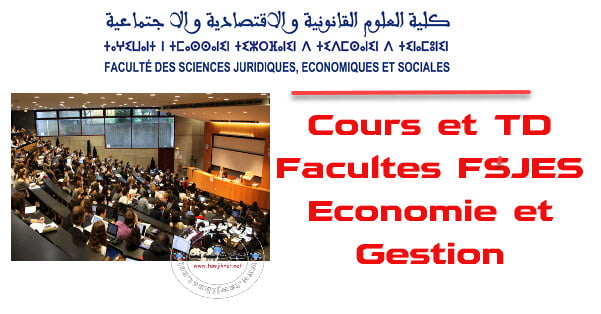 cours-td-facultes-economie-maroc