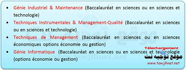 Préinscription Ecole Supérieure de Technologie DUT EST Safi 2018-2019