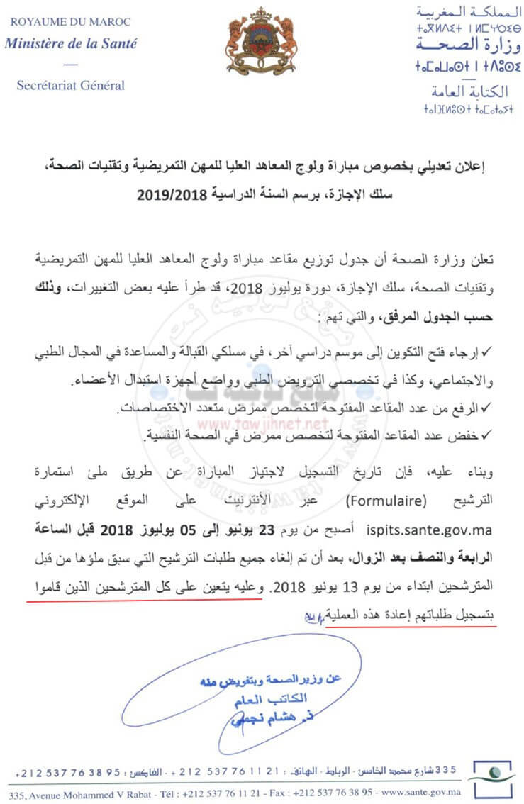 modification ispits 2018