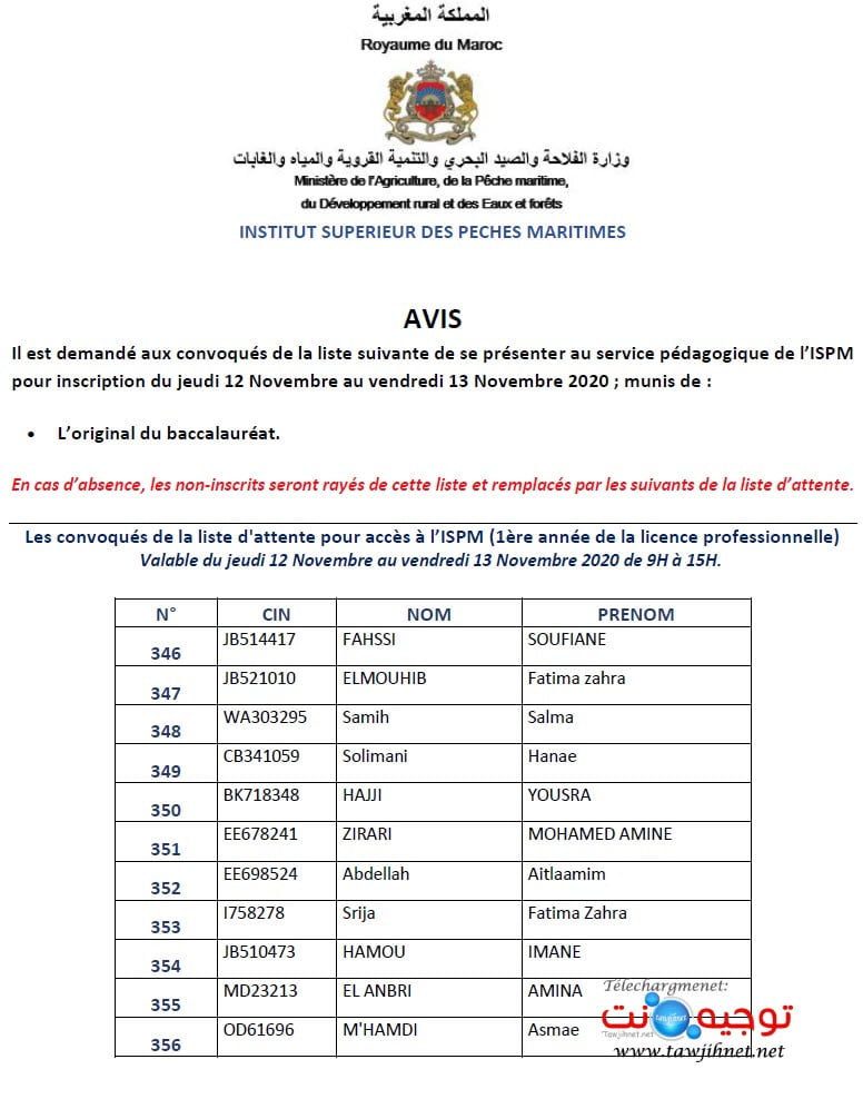 ispm liste attente 15 202