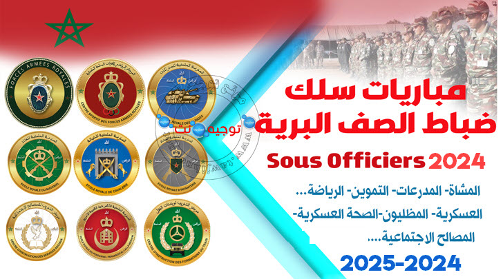 Concours Officiers du Rang FAR Terre 2024 2025