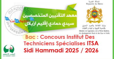 Institut Techniciens Specialises Sidi Hammadi 2025
