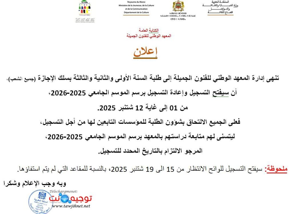 resultats INBA Tetouan 2025
