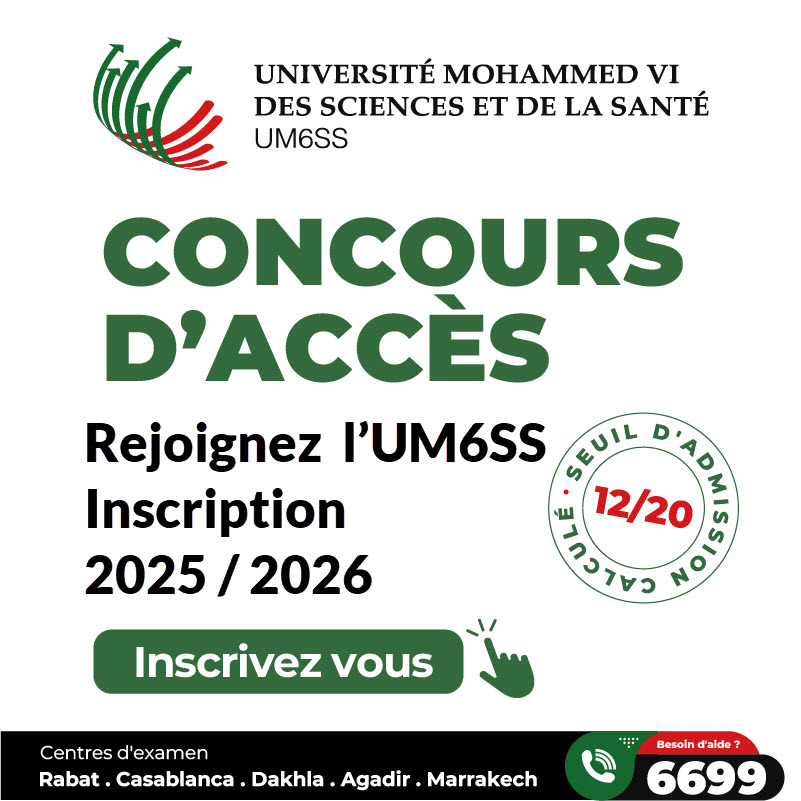 Concours Commun UM6SS