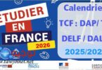 calendrier tcf dap tp dalf delf 2025 2026