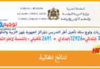 نتائج نهائية مباريات ولوج المراكز الجهوية للتربية والتكوين التدريس والدعم 2025