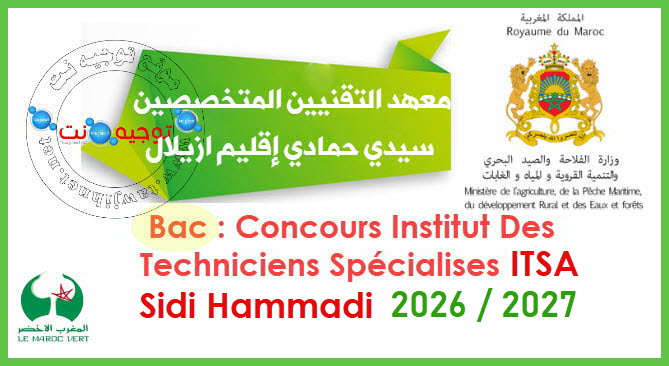 Institut Techniciens Specialises Sidi Hammadi 2026 2027