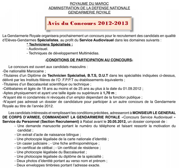 Gendarmes Spécialistes Technicien Spécialisé Technicien Spécialisé