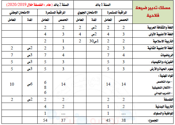 bac prof maroc