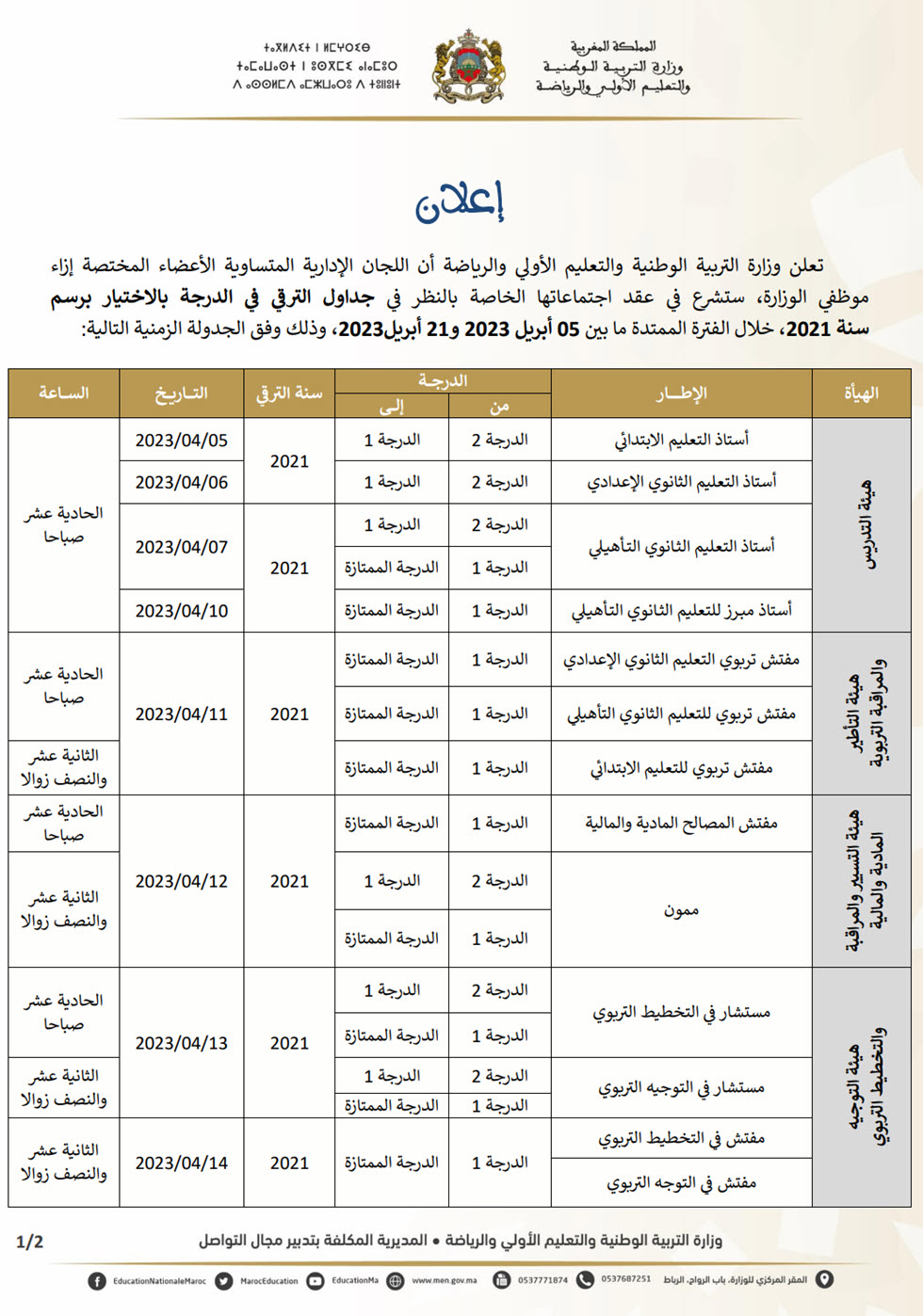 اللجان الإدارية المتساوية الأعضاء المختصة  2023.jpg