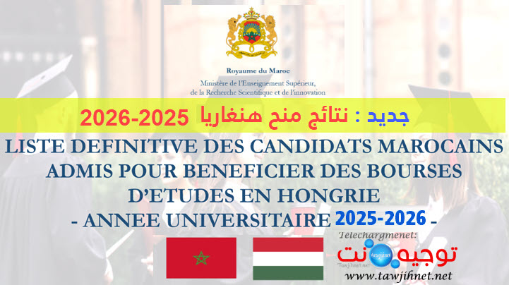 نتائج منح هنغاريا  2025Resultats Bourse Hongrie.jpg