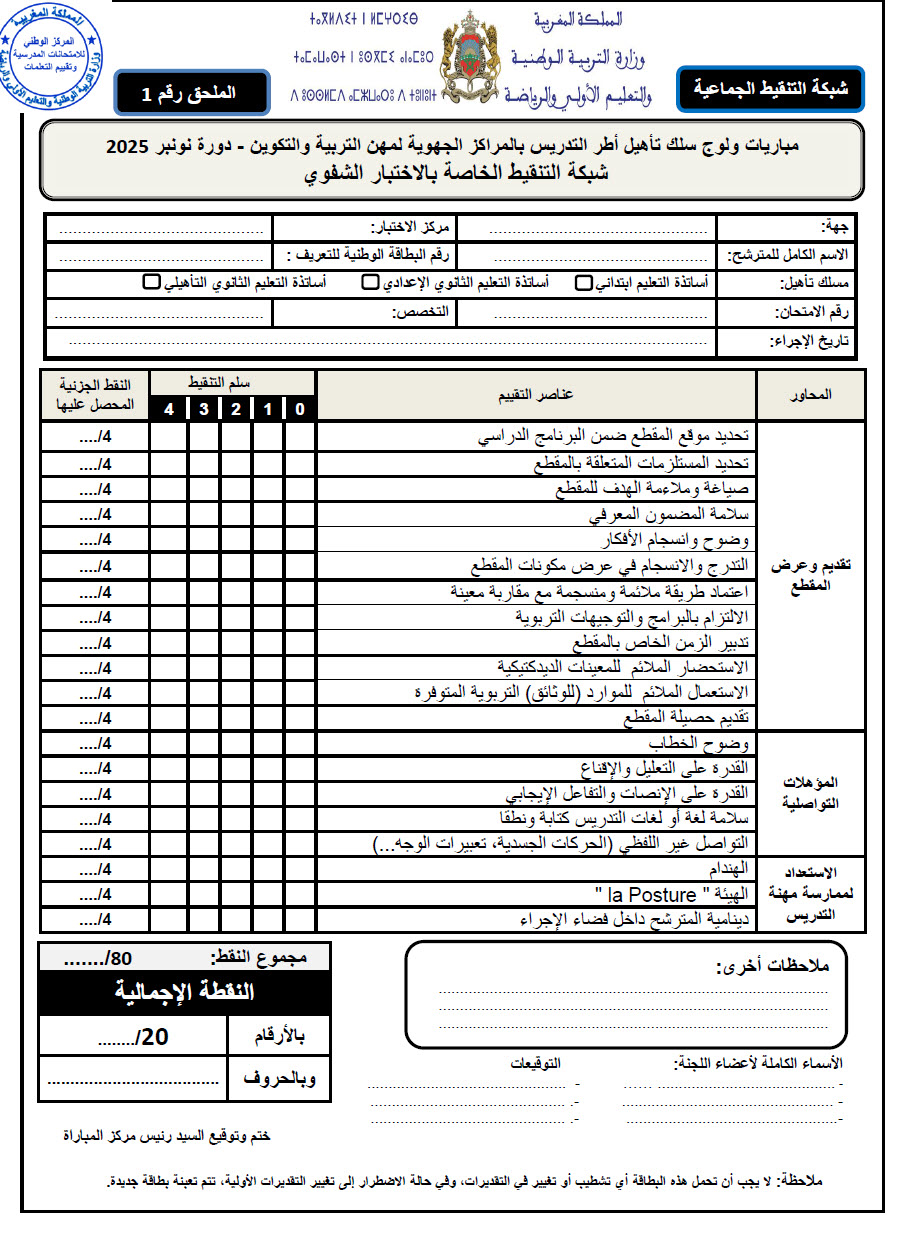 شبكة تنقيط الاختبارات الشفوية التعليم 2025.jpg